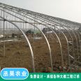 Double film greenhouse framework with strong resistance to wind and snow, good insulation, and double layer new agricultural greenhouse for vegetable planting with arch shed