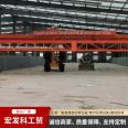 Large span composting and fermentation equipment of wheel type tipping machine 100000 tons Manure production line