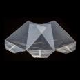 Pure transparent dustproof PE high-pressure square bottom bag, square bag, vest bag, environmentally friendly plastic bag