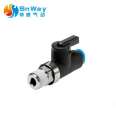 Pneumatic quick connector KQ2VS04-M5 06-01 08-02 12-03 hexagonal quick insertion universal elbow