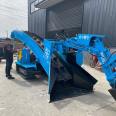 Tunnel engineering crawler slagging machine with large pushing force and 1650mm wheelbase Hongtu Machinery