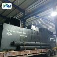 100 tons of integrated carbon steel sewage treatment equipment for residential areas, urban and rural sewage, Casano