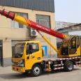 Blue brand truck cranes for urban and rural construction, multiple types of cranes available