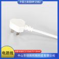 The national standard three plug power cord is made of pure copper material, which is not easy to fall off and can be easily plugged and unplugged, and can be customized