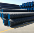 Xinbo Giant HDPE Steel Strip Double Wall Corrugated Pipe Buried Large Diameter Metal Corrugated Culvert Pipe for Municipal Drainage