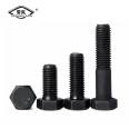 Changlan External Hexagonal Bolt High Strength Bolt M10-48 Extra Large Hexagonal 8.8 Grade 12.9 Full Teeth Blackened Screw