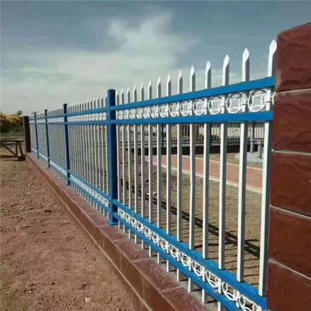 Park spray plastic iron fence, scenic wall railing, villa courtyard fence, double pole anti climbing guardrail