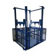 Customized fixed guide rail hydraulic lifting cargo elevator by the manufacturer, warehouse logistics cargo elevator lifting platform