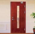 Wooden fireproof doors, anti-theft doors, flat opening steel fireproof doors, supplied by Hongfuyang for residential use