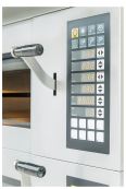 Supply of Weaver WFE504 stainless steel commercial oven with four layers and sixteen plate glass doors