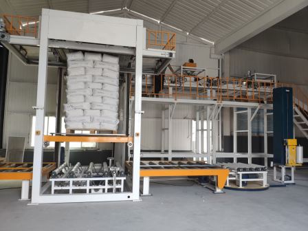 Intelligent Stacking Machine Model Weaving Bag Fully Automatic Stacking Equipment Boyou Automation Professional Production