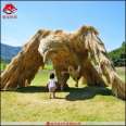 Agricultural Sightseeing Grass Sculpture Straw Art Exhibition Customized Farmer Harvest festival Agricultural Culture Exhibition Company