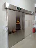 Medical protection of radiation proof lead door in hospital Electric induction of Nuclear medicine magnetic resonance molybdenum target room