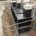 Buried township hospital medical wastewater treatment equipment, dental outpatient wastewater treatment effluent meets the standard