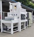 Customized automatic sandblasting machine, Bingteng mechanical surface treatment equipment can be customized non-standard