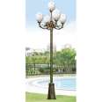 Hengguang LED landscape courtyard lamp, palace lantern, European style garden single head double head square circular IP65