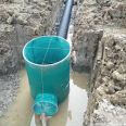 FRP drop well closure well resin square observation sewage pipe well community drainage land DN400-1000