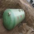 100 m3 60 m3 FRP septic tank, customized by Zhongchang manufacturer