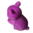 Albis industrial grade fast 3D printing prototype bunny with ball customized doll