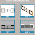 Shielded door made of tempered glass material can quickly pass through the sensing door with complete specifications and can be customized