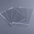 New material acrylic board, transparent frosted organic glass board, customized black mirror surface zero cutting processing