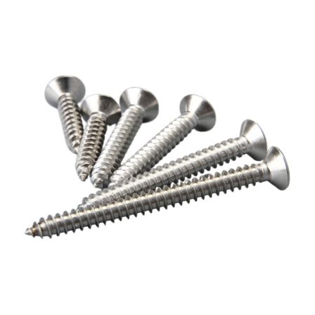 Cross countersunk head self tapping screw GB846 DIN7982 stainless steel 304 316 carbon steel alloy steel drawing processing customization