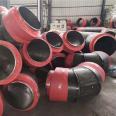 Fangda Pipeline Thermal Polyurethane Insulation Steel Pipe Insulation Pipe Fitting Spray Wrapped Polyethylene Insulation Pipe