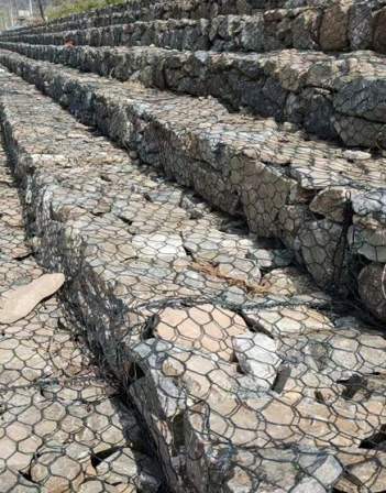 Jingchen Stone Cage, Net Bag, Stone Embankment, River Reinforcement, Flood Control, Gabion, Net Box, Green Bin Grid