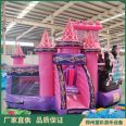 Tongcai Export Inflatable Castle Trampoline New Children's Home Inflatable Toy Slide