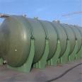 Manufacturer of second-hand fiberglass storage tanks with 1-200 cubic meters of corrosion-resistant food and chemical waste with long storage life