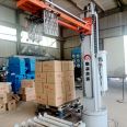 Large brand electrical components, 300 bags of toilet paper per hour, simple column type stacking machine