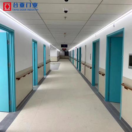 Resin doors, paintless doors, waterproof and fireproof doors of Taiya Hospital are wear-resistant and not deformed