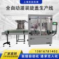 Disinfectant Filling Machine Fully Automatic Liquid Filling and Capping Labeling Production Line Automatic Filling and Capping Machine