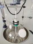 Single layer glass reaction kettle DF10L-200L laboratory anti-corrosion distillation kettle