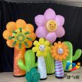 Supply inflatable flower shopping malls with customized inflatable products ranging from 2 meters to 10 meters