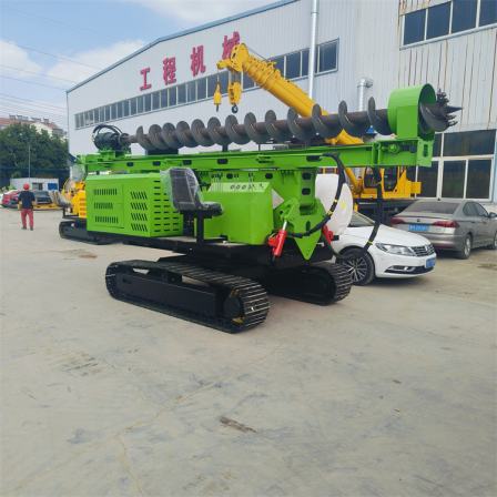 High Torque Mountain Photovoltaic Pile Driver High and Low Return Yuchai 85 Temperature Control Engine Multipurpose Full Hydraulic Drilling Machine