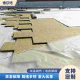 Outer wall composite rock wool board used for partition walls in the construction industry, 60 thick, lightweight Bolt