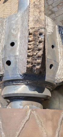 PDC diamond drill bit for tunnel portability, targeted at strata, and used in coal mining