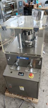 Hongjie Spirulina Plate Pressing Machine Used Rotary Candy Pressing Machine Stainless Steel Body