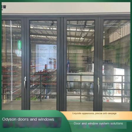 Oudersen aluminum alloy bridge cutoff Casement window thermal insulation room for high temperature resistance precision manufacturing