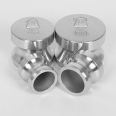 304 stainless steel quick connector oil tank truck cover quick tightening DC type female head seal cap DP type male head plug