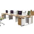 Bodson staff office furniture, staff table, screen partition, card slot, work table for four, customized