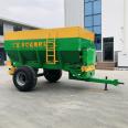 Black soil protection spreader Alkali soil manure spreader farm wet chicken manure spreader high horsepower manure spreader