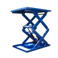 Spot large tonnage scissor fork lifting cargo elevator platform, electric hydraulic lifting fixed hydraulic lifting platform