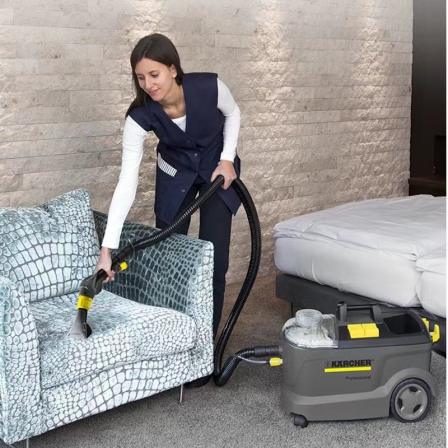 German Kah vacuum cleaning equipment puzzi8/1 interior sofa carpet fabric spray suction integrated cleaning machine