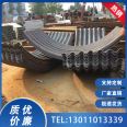 Steel corrugated culvert pipe, large-diameter buried hot-dip galvanized steel corrugated pipe, bridge culvert drainage pipe