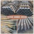 Lock foot grouting pipe steel flower 42 * 3 leading small conduit 50 * 4 chamfered soil nail manufacturer Yihe Cheng