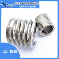 Steel wire screw sleeves are used in the AVIC aviation machinery industry. The quality of the dental sleeves is superior, and they are used for railway locomotive vibration machines