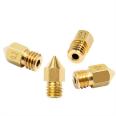 3D printer accessories, printing head, pointed brass nozzle with engraving customization