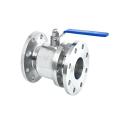 Hongfeng Pipe fittings, sanitary grade stainless steel manual flange ball valve, forged valve, produced by the source manufacturer